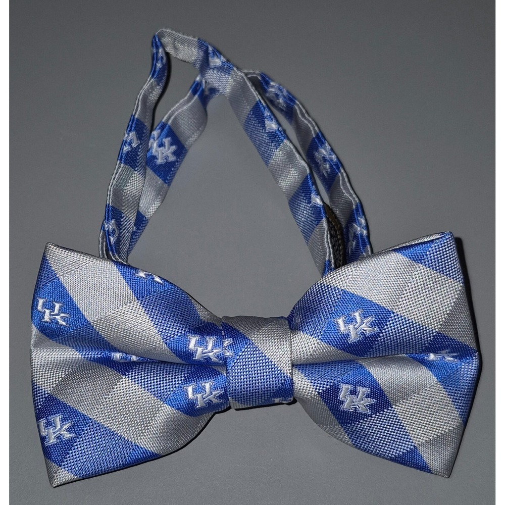 Kentucky Wildcats UK Men's Bow Tie Eagle's Wings Blue Gray Silver